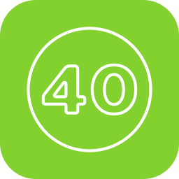 Icono que representa los más de 40 años de perforación de oreja que llevamos realizando en VIVA Farmacia